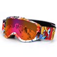 thumbnail image 2 of Flantor Kids Ski Goggles Non-Slip Strap Snow Goggles Snowboard Goggles, 2 of 4
