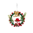 thumbnail image 1 of Yyhyds Kit de Matériel de Couronne de Noël DIY, Fournitures d'Artisanat de Couronne de Noël, Clochettes Rouges, Nœud, Pomme de Pin, Baie, Décoration de Vacances pour Projets de Couronne DIY Soldes Aujourd'hui Offres Prime, 1 of 2