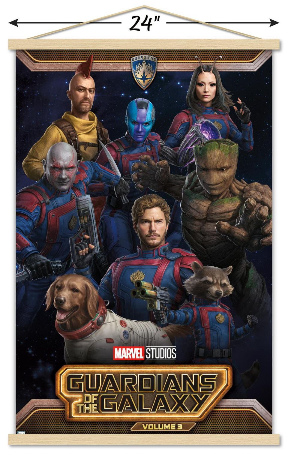 Marvel Guardians of the Galaxy Vol 3 - Group Wall Poster