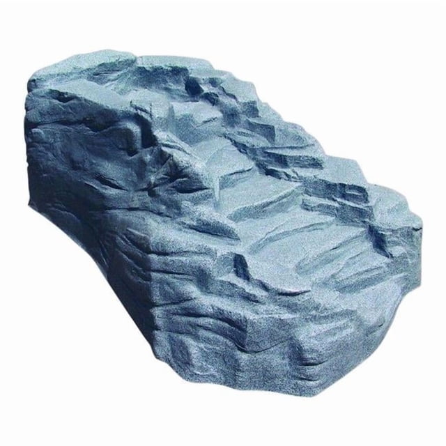 Algreen Cascade Rocheuse Extérieure, Fontaine d'Eau de Tranquillité pour Étang, Jardin et Cour Arrière. une Cascade Légère et durable à l'Apparence de Pierre Charbon, Fabriquée en Polyéthylène Sans BPA. Conçue pour une Utilisation Extérieure dans les Jardins, Étangs Ou Cours Arrière, Elle Résiste à l'Écaillage, à la Décoloration et à l'Usure au Fil du Temps. Comprend un Raccord de 3/4 Po pour un Raccordement Facile à la Tubulure de Pompe d'Étang. Dimensions : 34 x 24 x 17 Pouces. Poids : 9 Livres