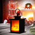 thumbnail image 4 of tredstone Portable LED Fireplace Lantern Flamless Log Fire Effect Lamp for Home Garden S Square, 4 of 8