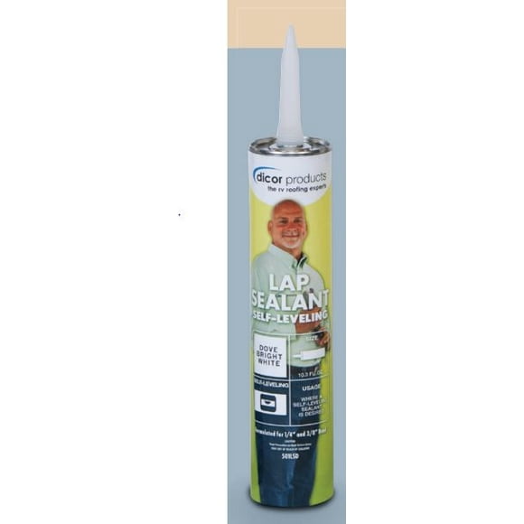 Dicor Corp. Roof Sealant 501LSB-1 Self-Leveling Paste; Black; 10.3 Ounce Tube; Single
