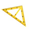 thumbnail image 3 of veasfak Grande Règle de Mathématiques Géométriques pour Dessin Outil de Mathématiques Géométriques pour Dessin Tableau Blanc 45 Triangles, 3 of 9