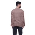 thumbnail image 4 of Atasi Kurta Décontractée Imprimée à Col Chinois Chemise Ethnique Kurta Courte pour Homme Tunique, 4 of 5