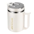thumbnail image 2 of TIMIFIS Kitchen Appliances Coffee Mug Portable Double Layer Stainless Steel Mug with Lid and Handle Induction Heatable Insulated Coffee Mug for Travel Camping Office Storage & Organization, 2 of 7