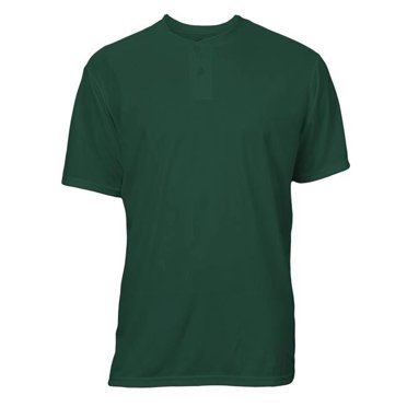 Soffe T-Shirt à Manches Courtes Dri Henley pour Garçons - 996Y