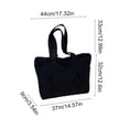 thumbnail image 3 of Fridja Clearance Quilted Casual One Shoulder Computer Bag Large Capacity Tote Bag, 3 of 6