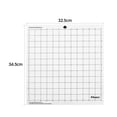 thumbnail image 2 of Aibecy Cutting Machine Special Pad 12 Inch Measuring Grid Replacement Translucent PP Material Adhesive Mat With Clear Film Cover for Silhouette Cameo Plotter Machine, 2 of 5