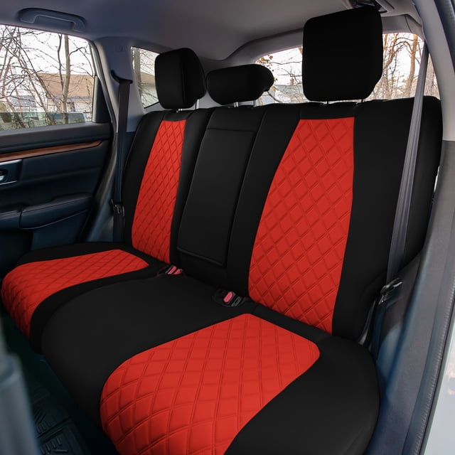 FH Group Neoprene Custom Fit Seat Covers for 2017-22 Honda CR-V LX, EX, EX-L Rear