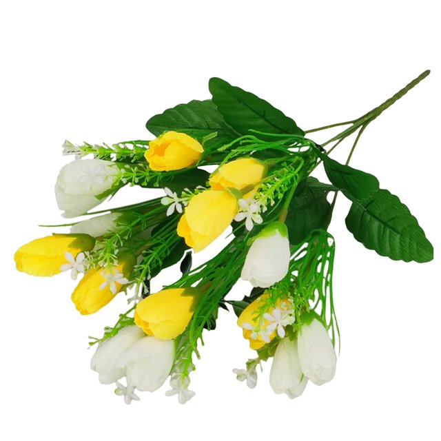 Simulation Flower Bouquet Photo Props High Grade 15 Head Bud Living Room Flower Arrangement Table Decoration Flower