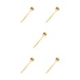 thumbnail image 2 of Redempat Cute Tea Spoon Exquisite Stainless Steel Spoon For Tea Drinking Teaware cat paw gold 1 5Set, 2 of 6