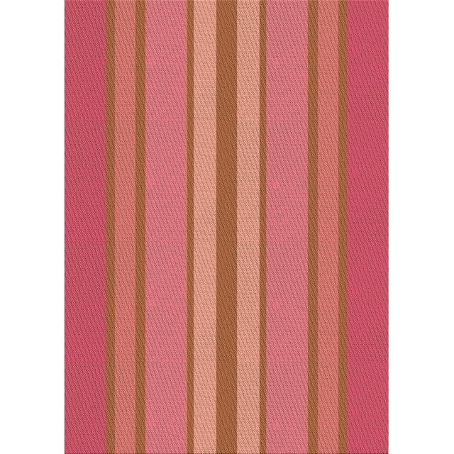 Ahgly Company Tapis d'Intérieur Lavables en Machine Rectangle Transitionnel Rouge Cramoisi, 2' x 4'