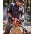 thumbnail image 1 of EDTara 52cc/58cc Gas Chainsaw with 20" Bar, 2-Stroke Engine, 2.2kW Power, Quick Start, Chain Brake, and Anti-Vibration Design for Wood and Tree Cutting, 1 of 9