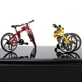 thumbnail image 4 of Miniature Mountain Bike Foldable 1:10 Bicycle Model Finger Bike Toy for Desktop, 4 of 10