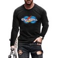 thumbnail image 1 of UKAP Mens T Shirt Crew Neck Tops Long Sleeve Loose Fall Pullover #02 XL, 1 of 2