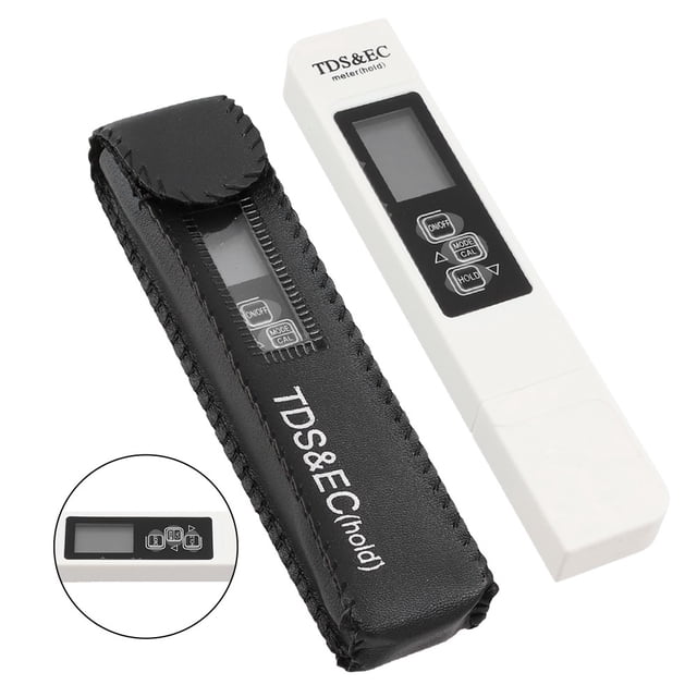 Water Pool Fish Pond Test Digital LCD Temp Tester Meter Pen White