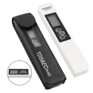 Testeur Numérique LCD de Salinité et de Température pour Piscine d'Eau Salée et Étang à Poissons, Stylo