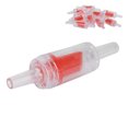 thumbnail image 3 of Fish  Oxygen Stop Valve, Check Valves Long Service Time  For Inner Hole Diameter 3mm/ 0.2in Airline Tubing For Fish  White,Red,Black, 3 of 8