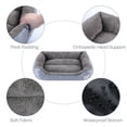thumbnail image 4 of Large Dog Bed, Orthopedic Dog Bed for Large Dogs, Suitable for 6 lbs to 75 lbs, 4 of 4