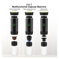 thumbnail image 3 of Wireless Electric Portable Espresso Coffee Machine For Car Home Camping Coffee Maker 3-in-1 Capsule Travel Camping Coffee Maker ,RV, Hiking, Office, 3 of 6