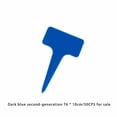 thumbnail image 2 of 50 Pieces Garden Labels Yard Backyard Park Classification Markers Trees Seedlings Plant Flowers Planter Sign Tags Dark Blue, 2 of 9