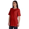 thumbnail image 4 of Inkmeso T-Shirt Basique en Coton à Col Rond pour Femmes Coupe Ample Décontracté Long Haut d'Entraînement, 4 of 8