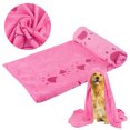 thumbnail image 1 of Pet Towel Paw Design Ultra-absorbent Multi-purpose Dog Towel Dog Bath Towel, 1 of 10