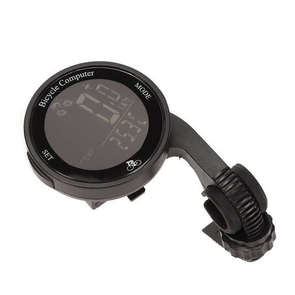 Cycling Bike Computer, Bike Computer Large Screen Speedometer Multifunctional With Backlight For Road Bikes White Background Black Characters,Black Background White Character
