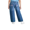 thumbnail image 2 of George Girls' Wide Leg Jean, 2 of 6