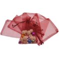 thumbnail image 4 of ORUYROP ® 100pcs Drawstring Organza Jewelry Candy Pouch Party Wedding Favor Gift Bags (7x9, Wine), 4 of 7