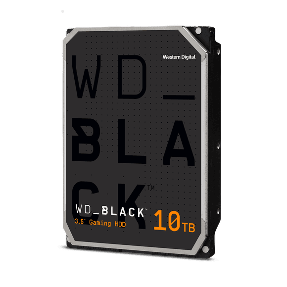 WD_BLACK 10TB Gaming SATA HDD, 3.5" Internal Hard Drive HDD, 7200 RPM, 512MB Cache - WD102FZBX