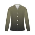 thumbnail image 4 of Birdeem Chemises pour Hommes Manches Longues Boutonnées Mode Décontractée Imprimée Bouton Col Rabattu Chemise Chemise Hauts Été Chemises Manches Longues pour Hommes, 4 of 4