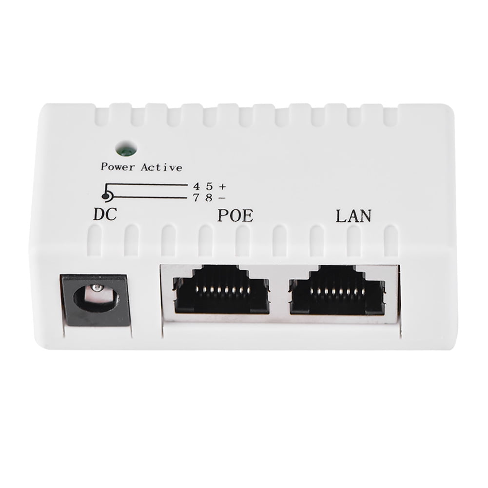 Adaptateur POE Power Over Ethernet pour LAN Adaptateur Ethernet Répartiteur POE Power Over pour Port LAN POE Standard