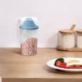 thumbnail image 4 of TIELUTT Food Container Sealed Dry Food Container with Meal Prep Containers Glass Large Glass Storage Containers Kitchen Storage And Organization Soup Storage Containers with Lids 5lb Coffee Container, 4 of 4