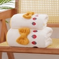 thumbnail image 4 of Yhmxh Room Decor-Couch Cover Bedding Comforter Sets Extra Large Bath Towel Set Of 2 Oversized Towel Super Soft Absorbent Bathroom Towel Set Microfiber Quick Dry Shower Towel For Hotel Bath Gym, 4 of 6