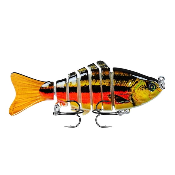 Hearth & Gear Hameçon Poisson 3D Forme de Poisson Réaliste Fournitures de Pêche pour Amateurs de Pêche Hameçons Rapides Montages Eau Salée Ensembles pour Enfants Gréement Cowboy pour Truite Hameçons de Surf Flotteur de Surf Glace Passoire à Glace Gréement de Flétan