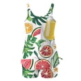 thumbnail image 4 of UPPADA Two Piece Tankini Swimsuits for Women High Waisted 2 Piece Bathing Suits Floral Print Tankini Set Tummy Control Modest Swimwear for Holiday Tankini Teens White,L, 4 of 6