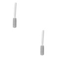 thumbnail image 2 of Transemion Pumice Stone Toilets Brush with Handle Grill Feet Rust Care Bath Pool for Gray 20.5cm 2Set, 2 of 6