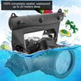 thumbnail image 3 of Waterproof Camera Case, Waterproof Camera Bag Waterproof Case Underwater 20M Waterproof for DSLR Cameras White, 3 of 7