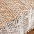 thumbnail image 4 of Yhmxh Kitchen Gadgets Elegant Retro Geometric Lace Tablecloth White Tassel Design Suitable For Home Decoration And Protection Items For Various Occasion Kitchen Aid Attachments Kitchen Accessories, 4 of 6