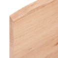 thumbnail image 3 of vidaXL Table Top Light Brown 80x60x2 cm Treated Solid Wood Oak, 3 of 4