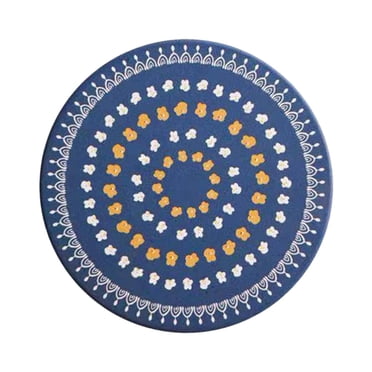 veasfak Napperon Rond 10cm Coussin d'Isolation pour Table à Manger Comptoir