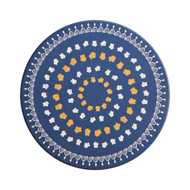 veasfak Napperon Rond 10cm Coussin d'Isolation pour Table à Manger Comptoir