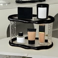thumbnail image 1 of Multi-Tier Acrylic Storage Rack for Cosmetics and Perfumes, 27.5×17×17 cm, Clear Plastic Organizer with Non-Slip Base for Bathroom, Vanity, or Desk, 1 of 6