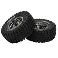 thumbnail image 3 of RC Rubber Tires, High Abrasion Resistance Replacement Part Good Grip RC Tire Strong Cushioning  For ZD Racing 1/7 -07 RC Car, 3 of 8