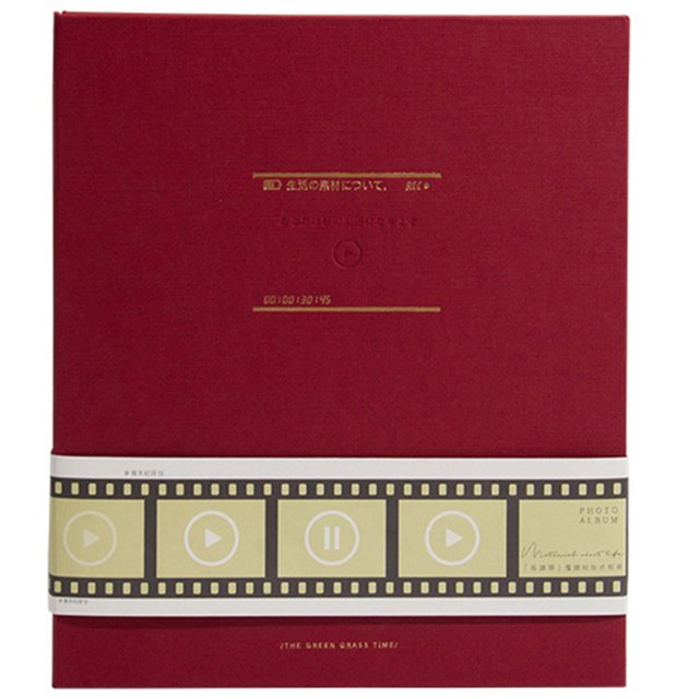 Coofit Photo Scrapbook Album DIY - 50 Pages Self Adhesive Memory Album Picture Album