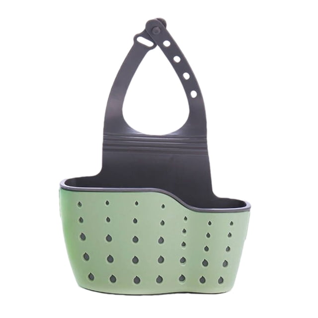 Chmadoxn Laundry Basket, Picnic Basket Kitchen Utensils Double-layer Sink Draining Basket Sponge Pool Storage Supplies Hanging Basket Draining Rack Baseball cap