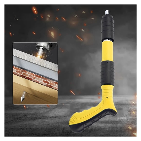 Manual Sound Insulation Nail Gun Air Nailer Strong Penetration Of The Pneumatic Nailer One-handed Operation With Accessory Kit For DIY Enthusiasts