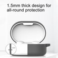 thumbnail image 3 of MesaSe Sans Fil Bluetooth-compatible Écouteur Anti-Chute de Protection en Silicone Housse de Rangement avec Mousqueton pour Redmi AirDots 3, 3 of 8
