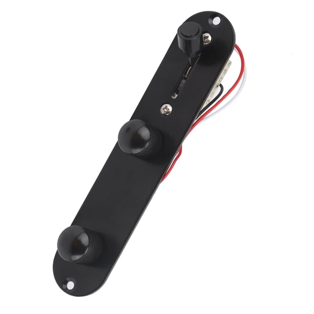 Guitar Prewired Circuit Board, High Durability Rust Metal Guitar Control Plate Plating Surfaces For TL Electric Guitar Gold,Silver,Black